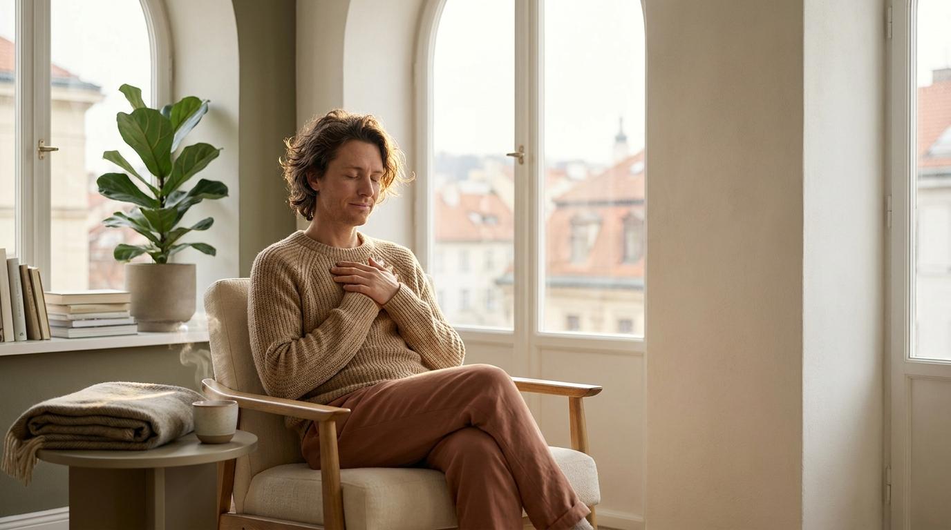 Zwei Personen, die sich umarmen und eine gesunde Beziehung aufbauen.