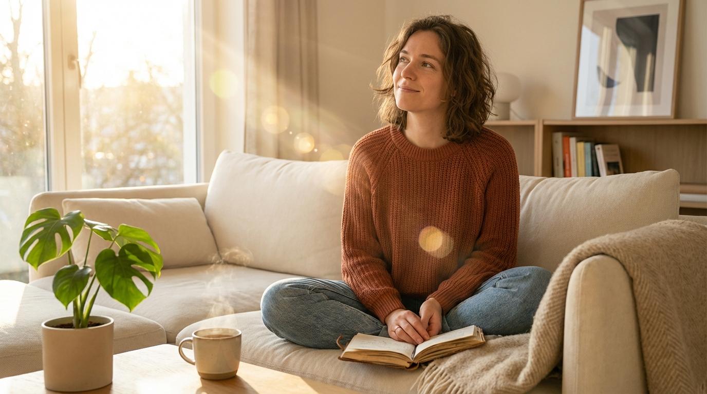 A serene landscape illustrating mindfulness practice.