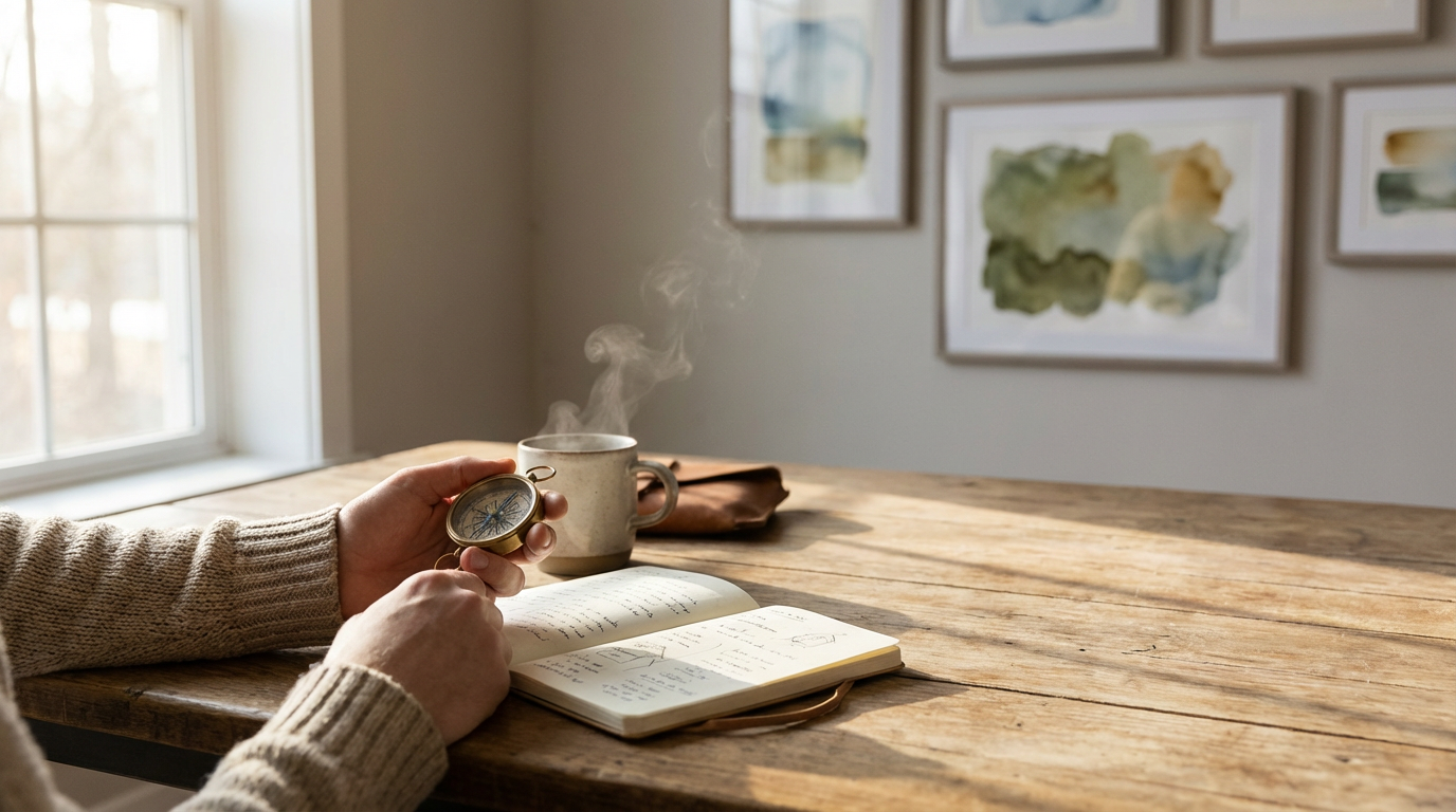 Kompassarbeit: Identität entwirren und innere Konflikte klären